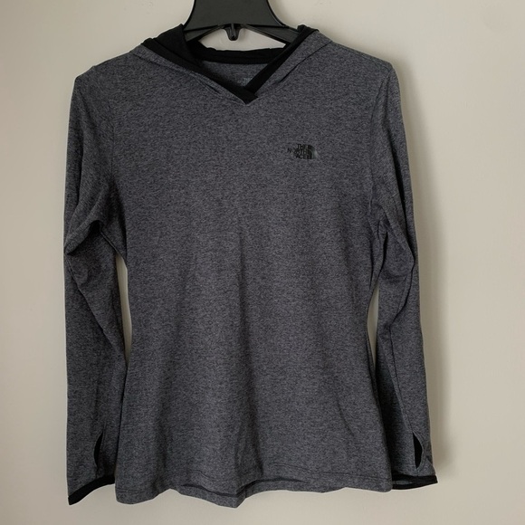 THE North Face Lightweight Long Sleeve Pullover Hooded FlashDry Sweater Size S. - Picture 1 of 6